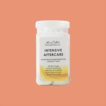 Yellow hydrojelly mask